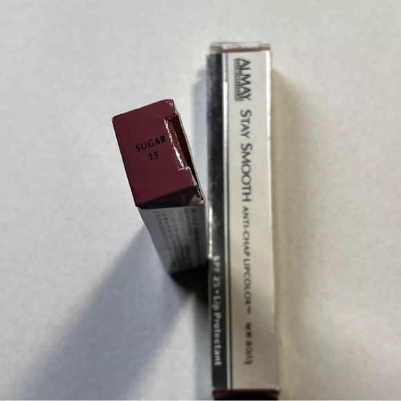 2x ALMAY Stay Smooth Anti-Chap Lipcolor with SPF 25 - Lip Protectant #15 SUGAR - Picture 7 of 7